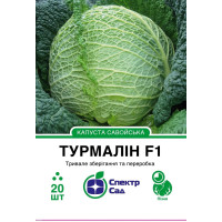 Турмалін F1, капуста савойская, поздняя, 20 сем. СПЕКТР